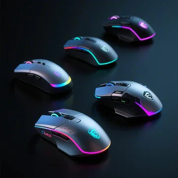 MSI Clutch GM51: Mouse Gaming Profesional dengan Sensor PAW-3395