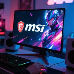 Monitor MSI dengan Teknologi Anti-Blue Light untuk Mata Sehat